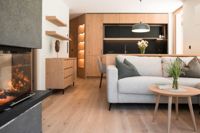 Apartment Terrasse Kamin Ulten Ferienwohnung Sunnseit