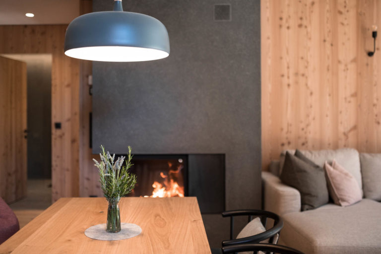Sunnseit Ulten Ferienwohnung Apartment Wohnraum